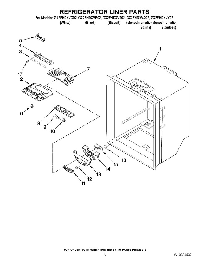 Diagram for GX2FHDXVT02