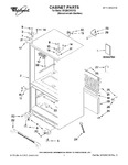 Diagram for 01 - Cabinet Parts