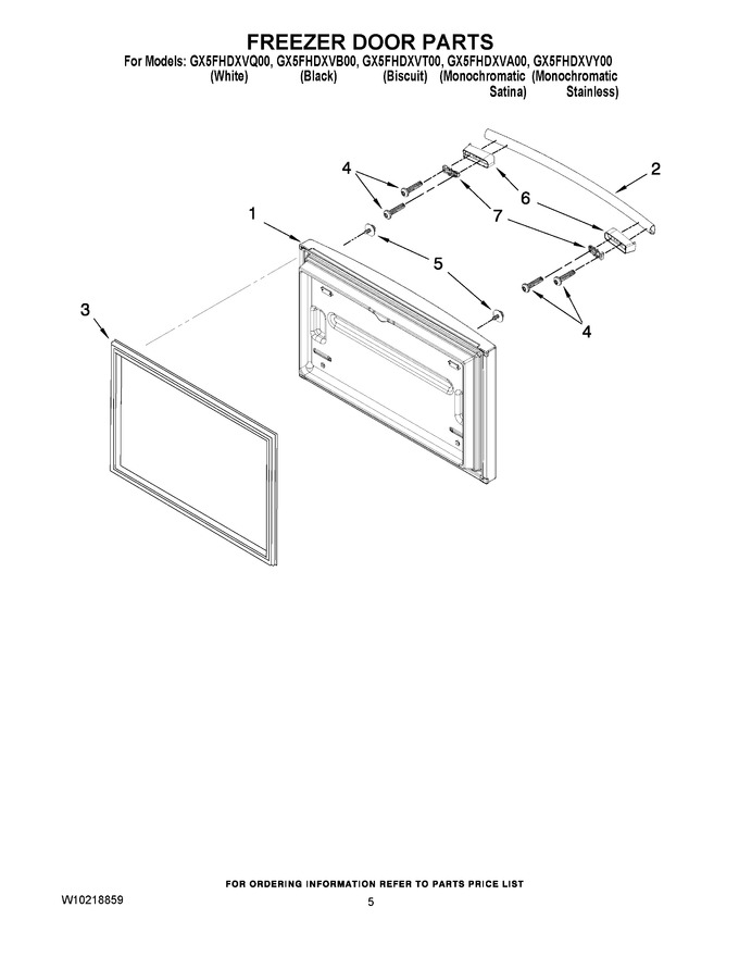 Diagram for GX5FHDXVB00