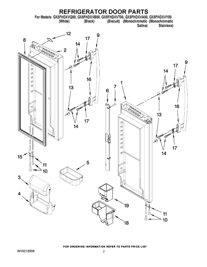 Diagram for GX5FHDXVA00