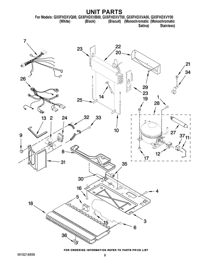 Diagram for GX5FHDXVT00
