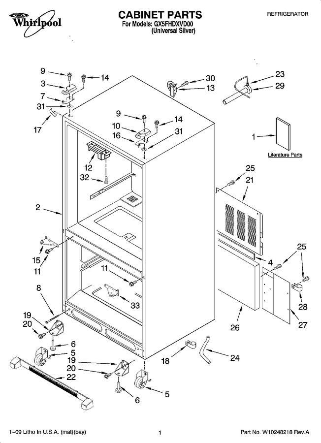 Diagram for GX5FHDXVD00