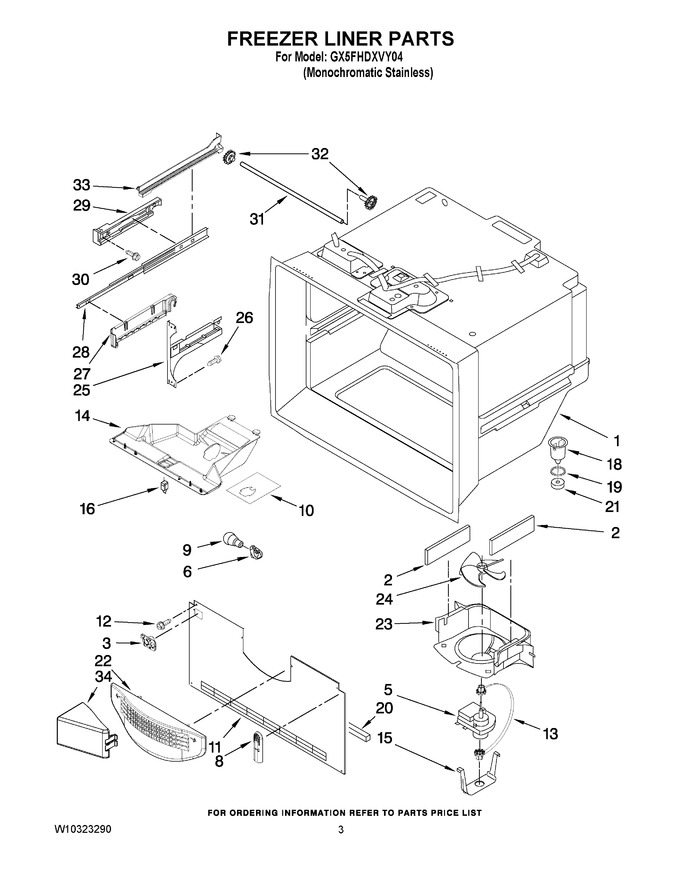 Diagram for GX5FHDXVY04