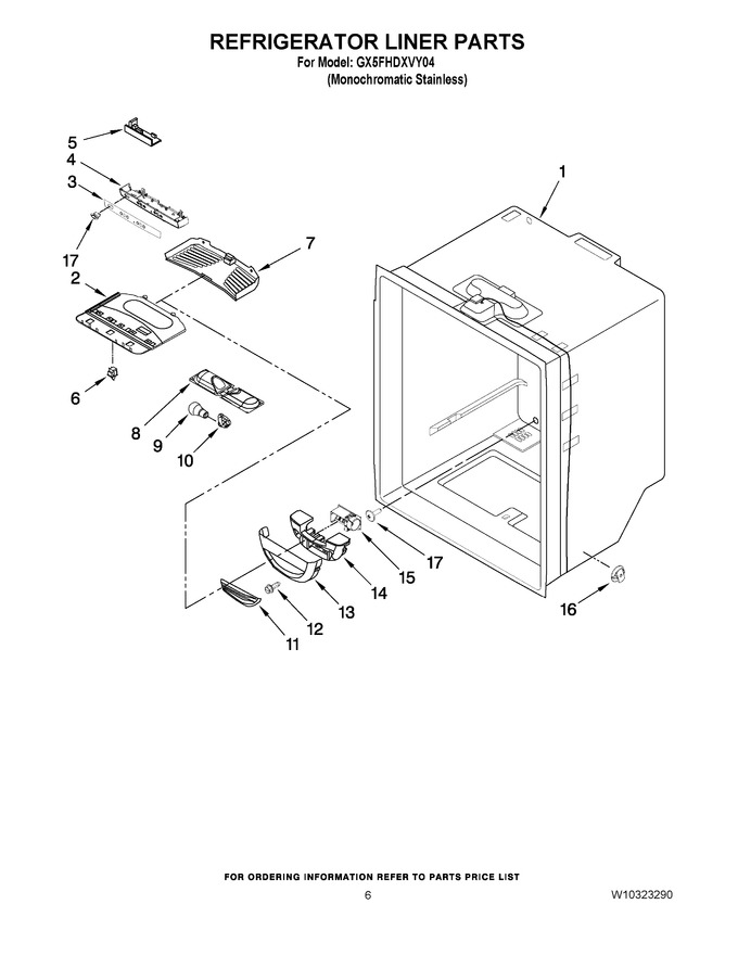 Diagram for GX5FHDXVY04