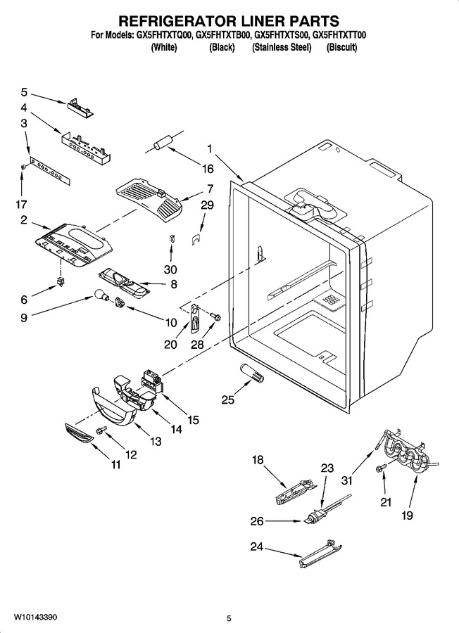 Diagram for GX5FHTXTS00