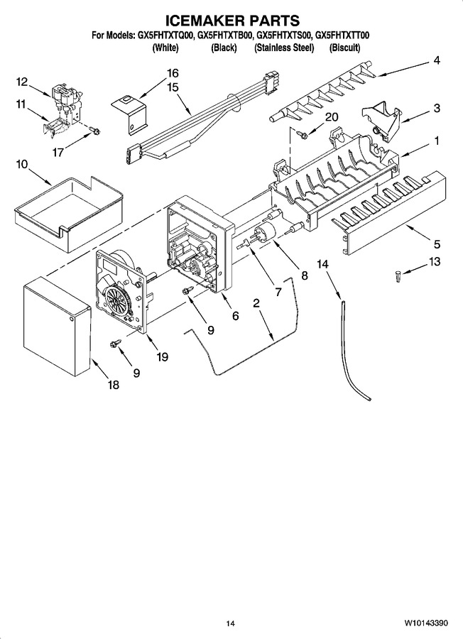 Diagram for GX5FHTXTT00