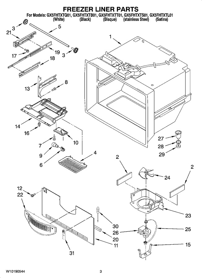 Diagram for GX5FHTXTL01