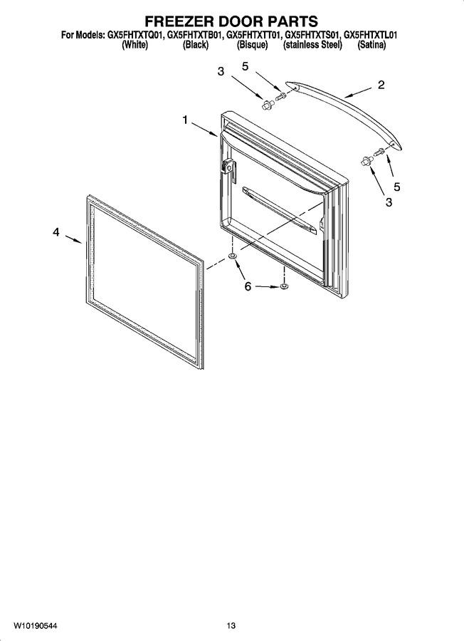 Diagram for GX5FHTXTQ01