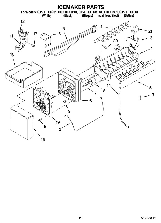 Diagram for GX5FHTXTB01