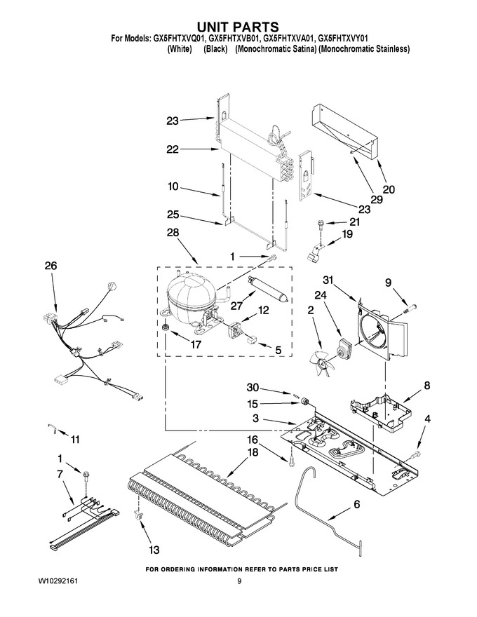Diagram for GX5FHTXVA01