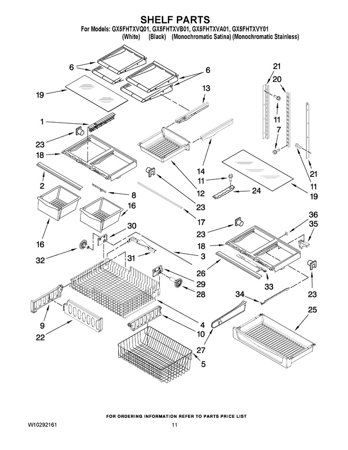 Diagram for GX5FHTXVY01