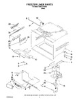 Diagram for 02 - Freezer Liner Parts