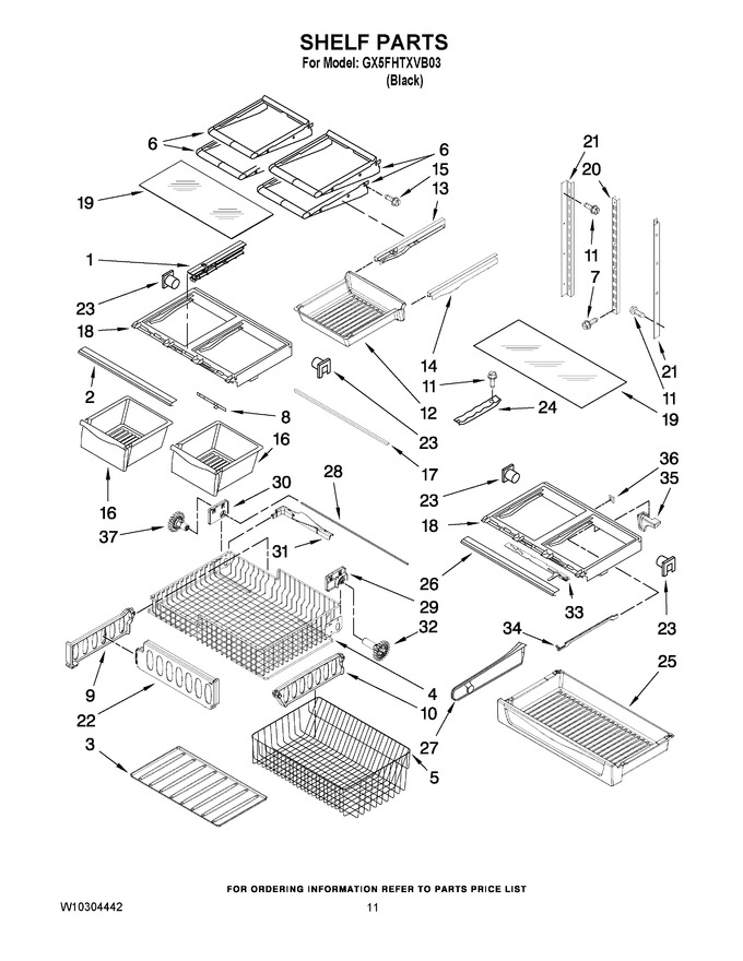 Diagram for GX5FHTXVB03