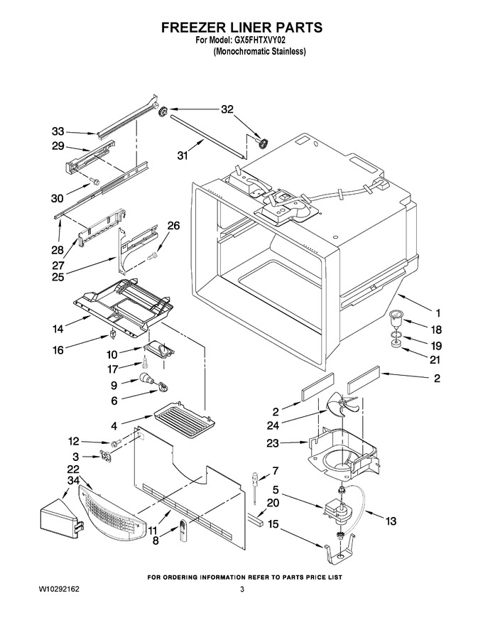 Diagram for GX5FHTXVY02