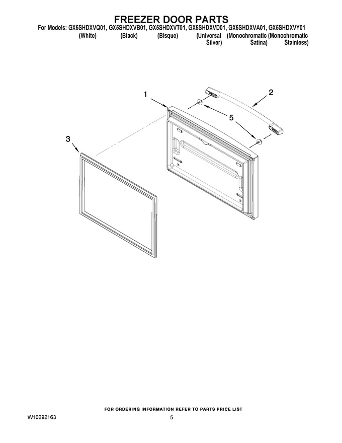 Diagram for GX5SHDXVT01