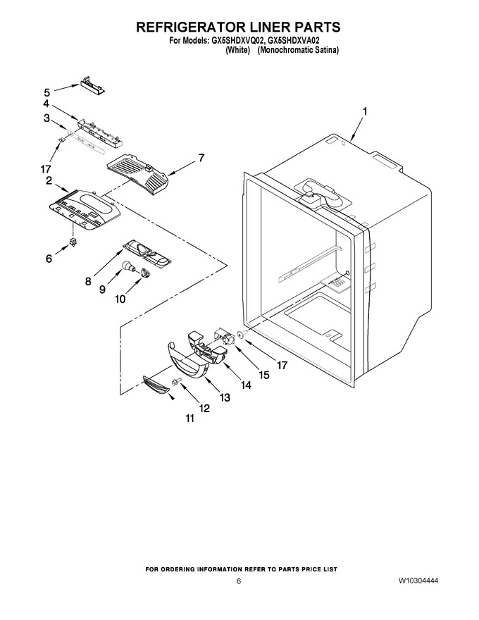 Diagram for GX5SHDXVA02