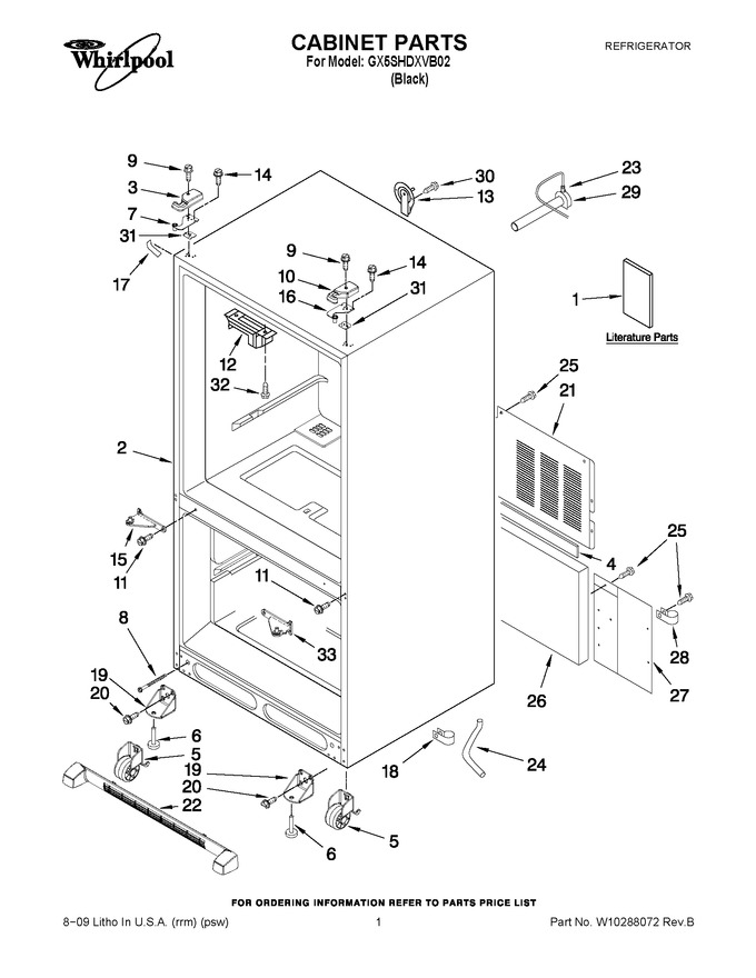 Diagram for GX5SHDXVB02