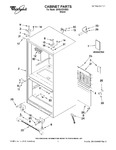Diagram for 01 - Cabinet Parts