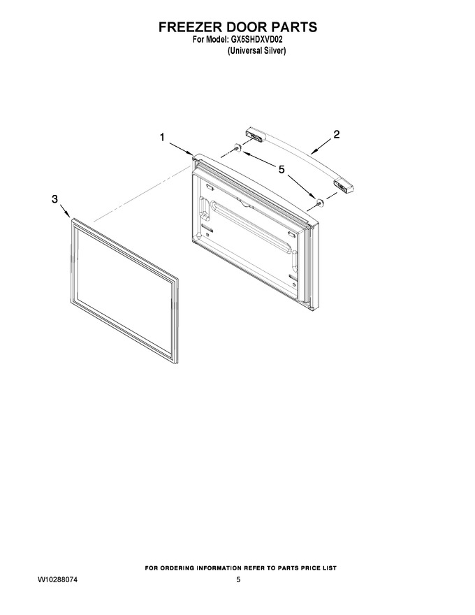 Diagram for GX5SHDXVD02