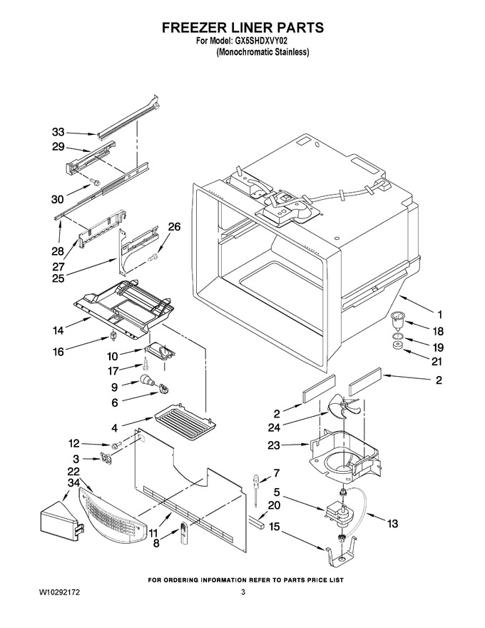 Diagram for GX5SHDXVY02