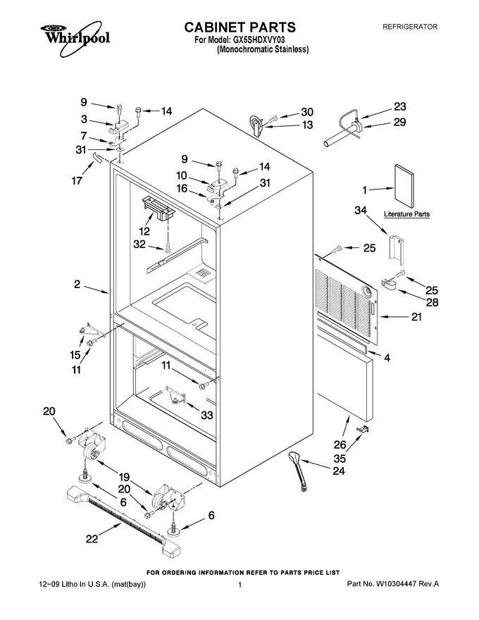 Diagram for GX5SHDXVY03