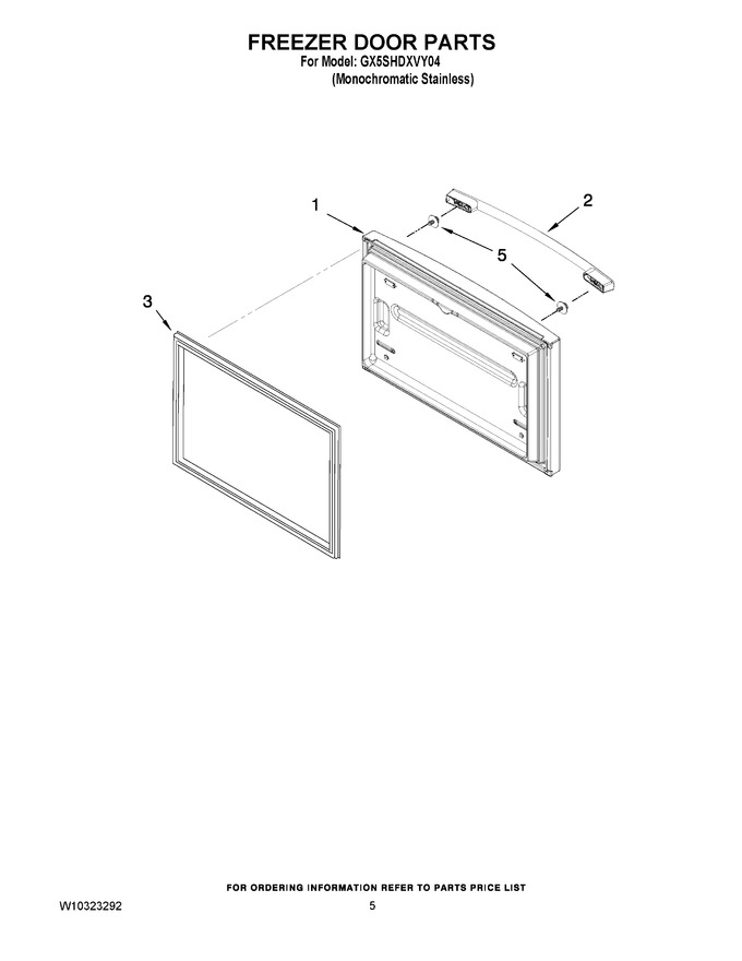 Diagram for GX5SHDXVY04