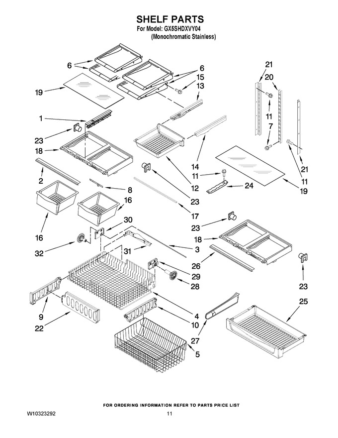 Diagram for GX5SHDXVY04