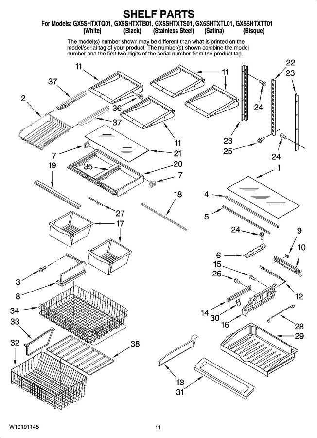 Diagram for GX5SHTXTS01