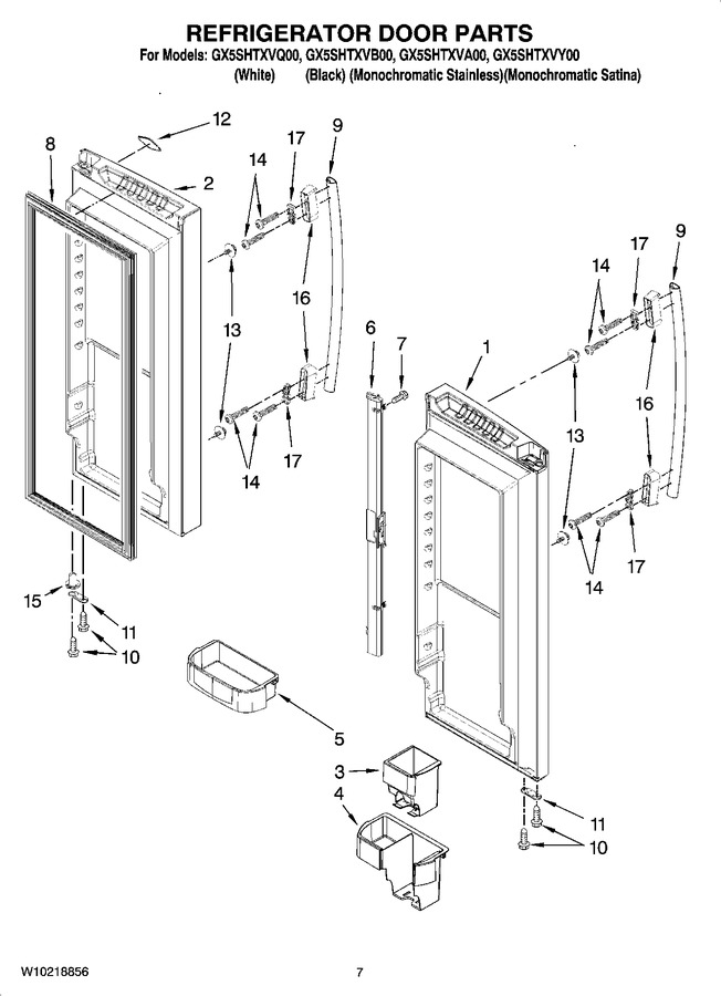 Diagram for GX5SHTXVA00