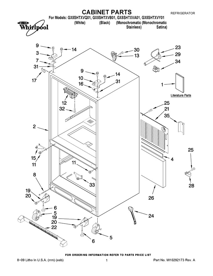 Diagram for GX5SHTXVQ01