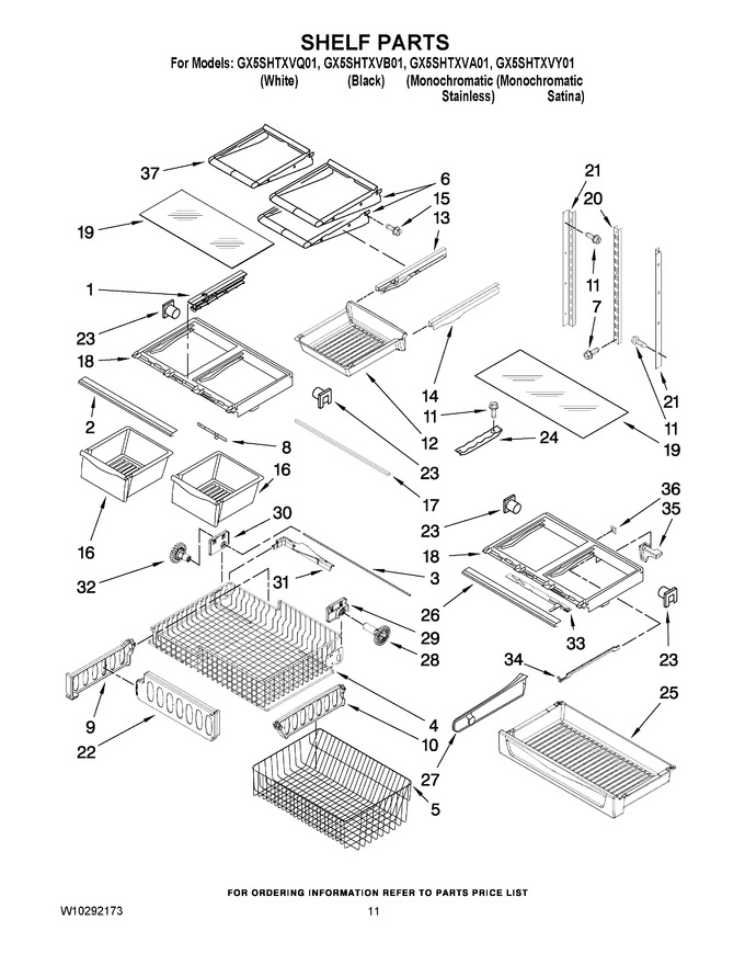 Diagram for GX5SHTXVA01