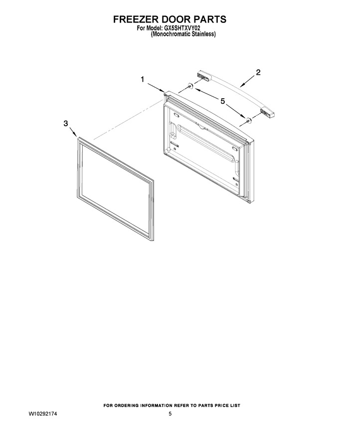 Diagram for GX5SHTXVY02