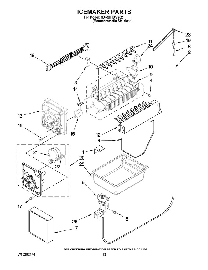 Diagram for GX5SHTXVY02