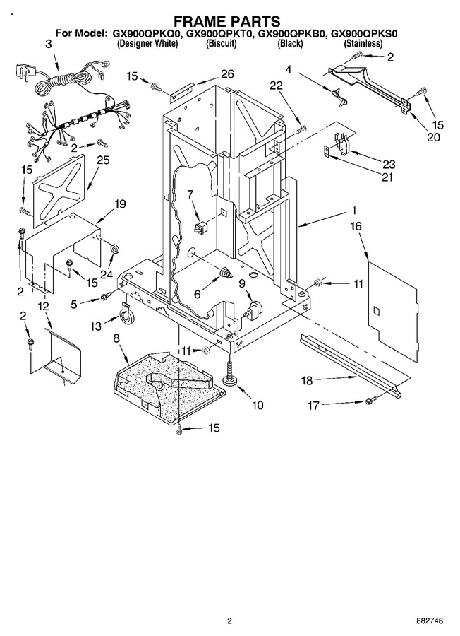 Diagram for GX900QPKQ0