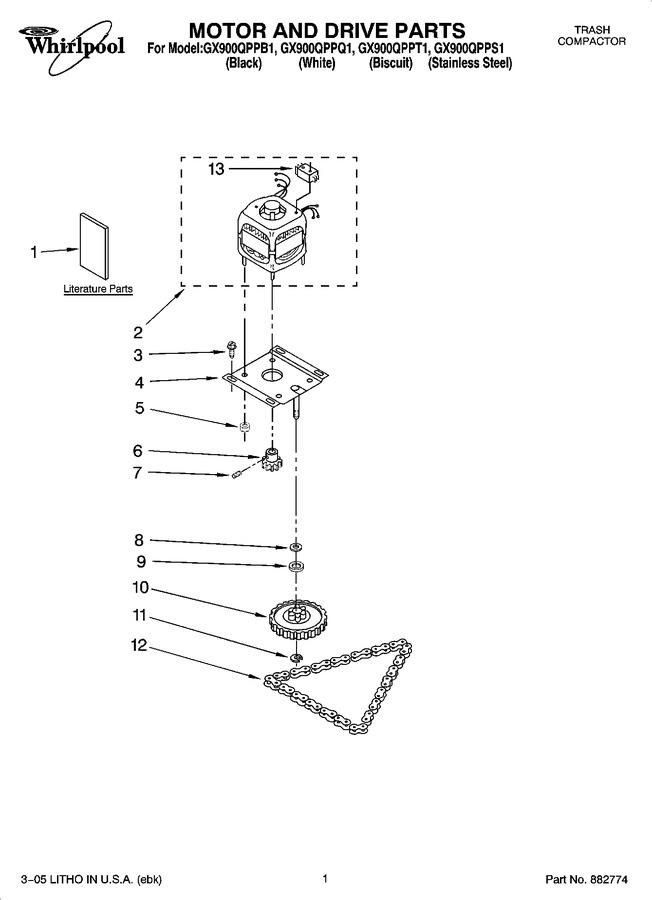 Diagram for GX900QPPS1