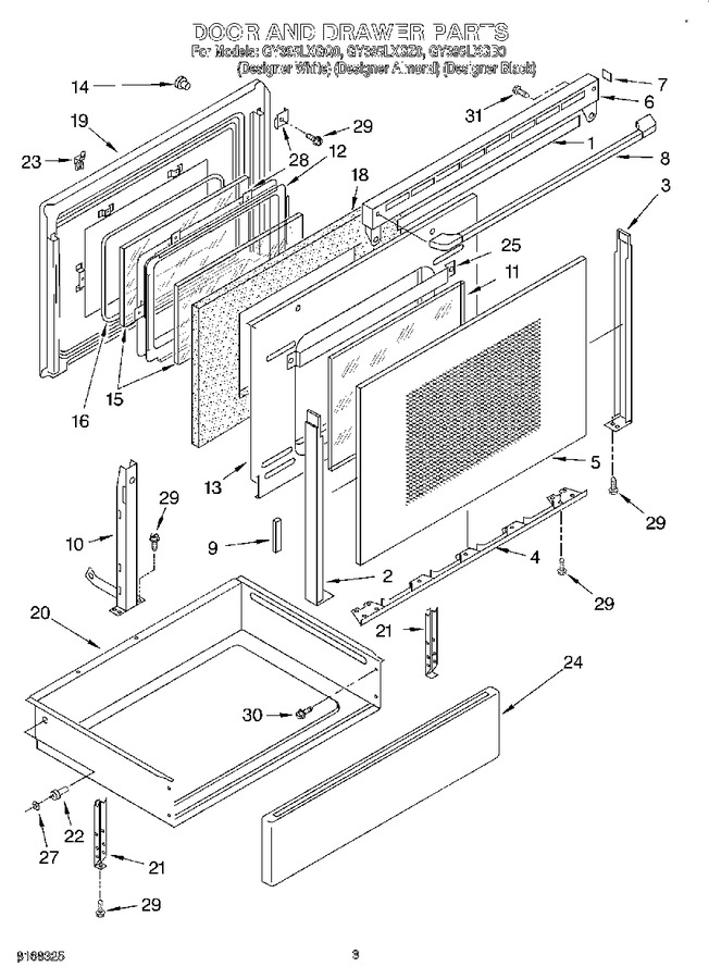 Diagram for GY395LXGZ0