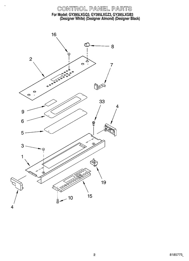 Diagram for GY395LXGZ3