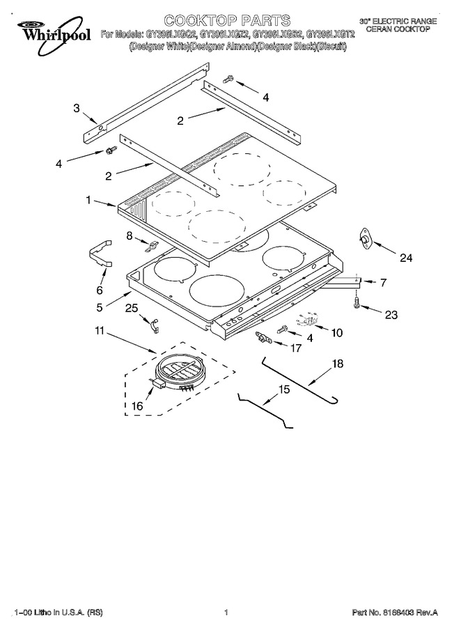 Diagram for GY396LXGQ2