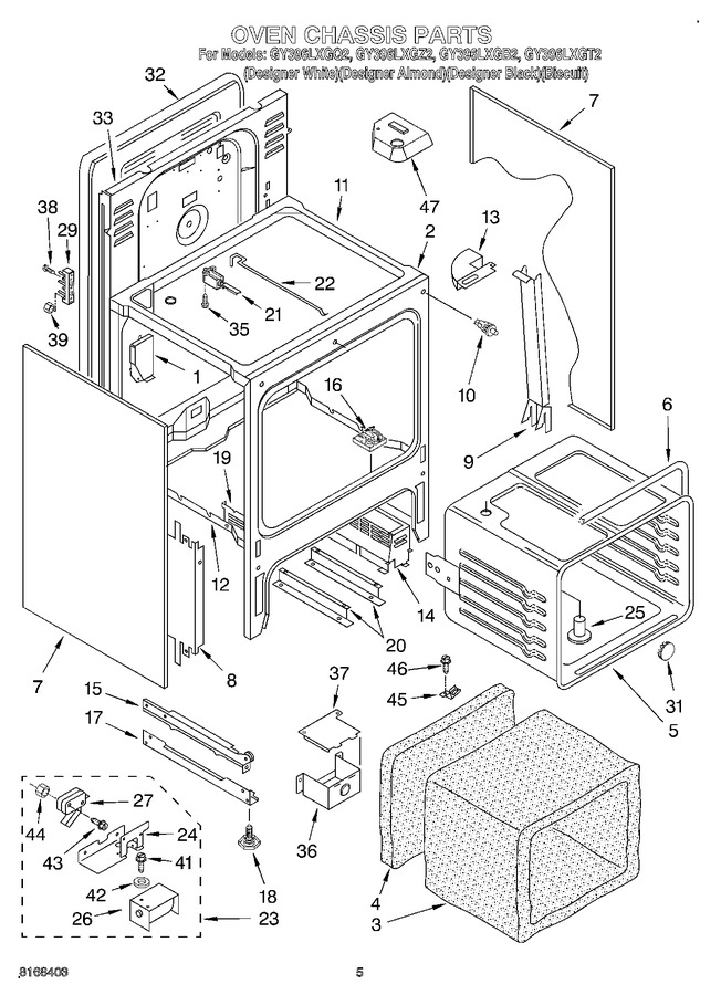 Diagram for GY396LXGZ2