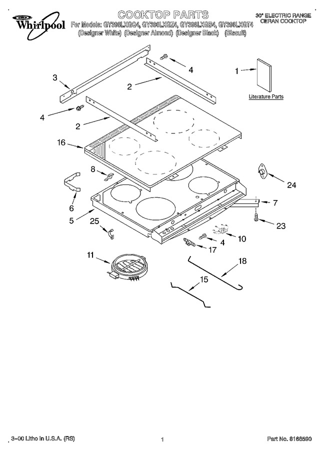 Diagram for GY396LXGQ4