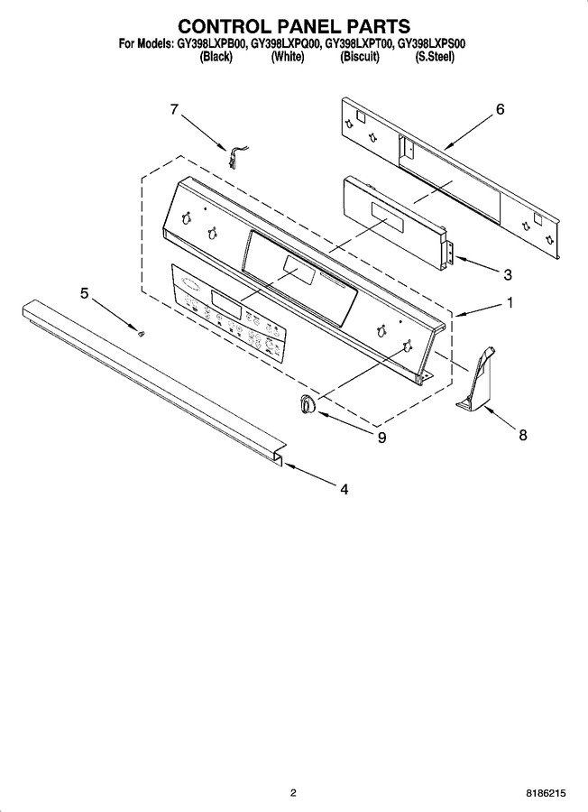 Diagram for GY398LXPT00