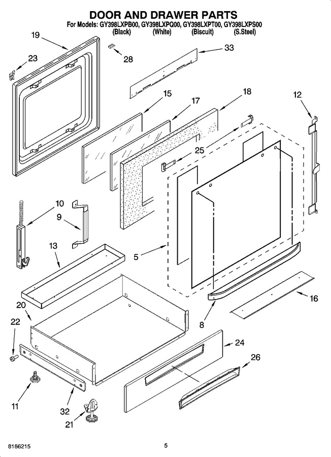 Diagram for GY398LXPT00