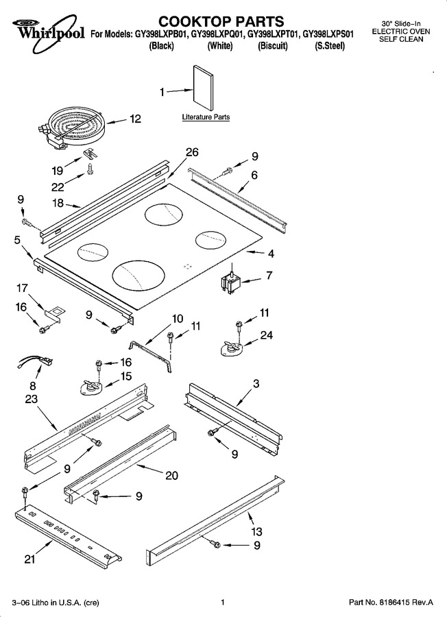Diagram for GY398LXPT01