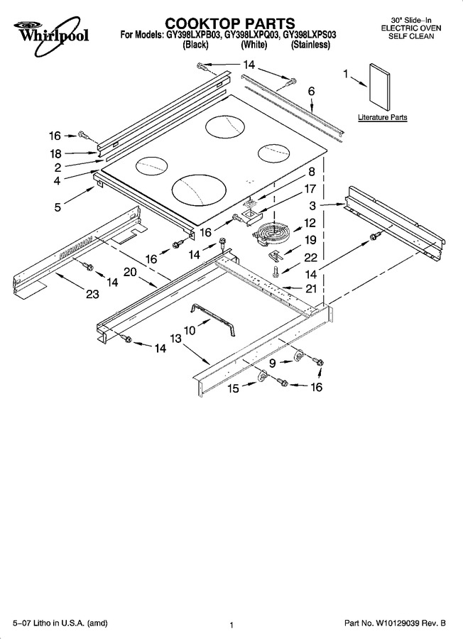 Diagram for GY398LXPQ03