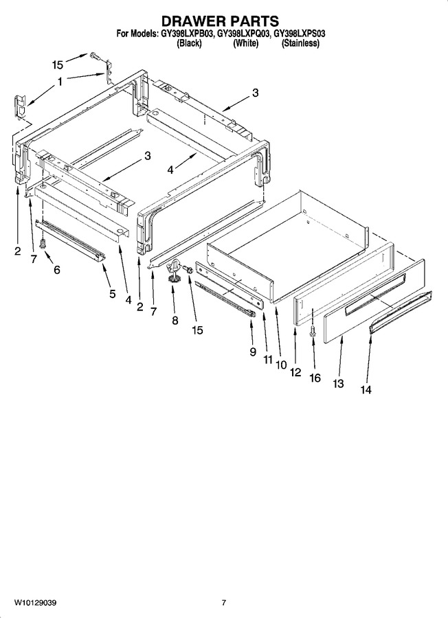 Diagram for GY398LXPQ03