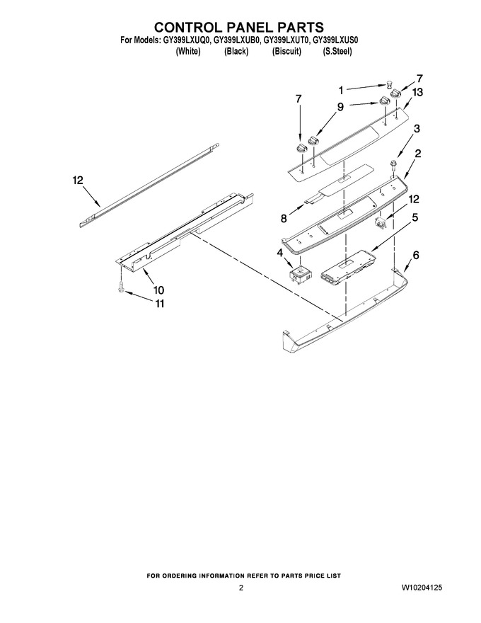 Diagram for GY399LXUT0