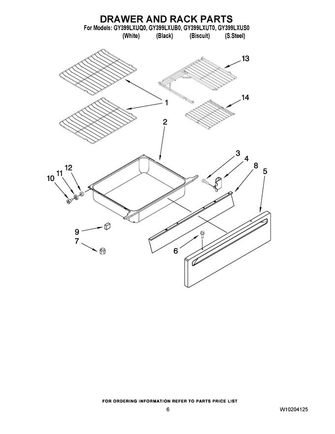Diagram for GY399LXUT0