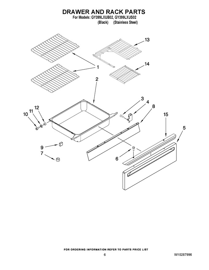 Diagram for GY399LXUB02