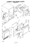 Diagram for 04 - Cabinet And Front