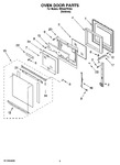 Diagram for 02 - Oven Door Parts